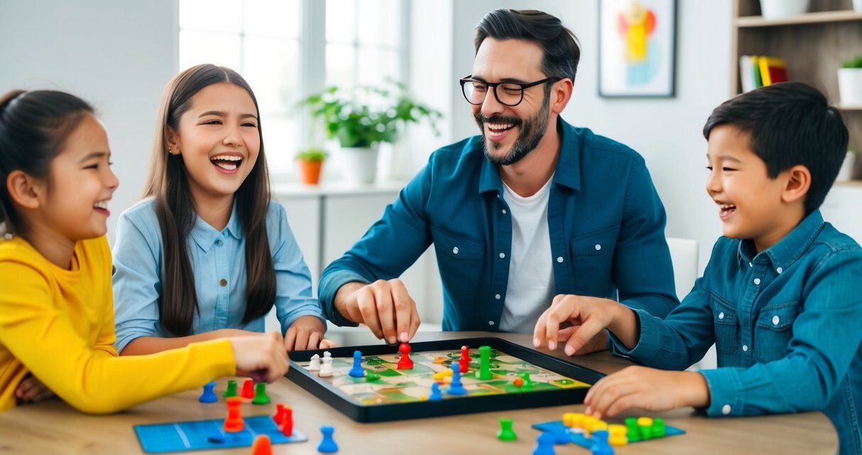 Ideer til familievenlige brætspil som er sjove for både børn og voksne