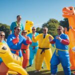 Sjove og kreative ideer med oppustelige kostumer til aktiviteter