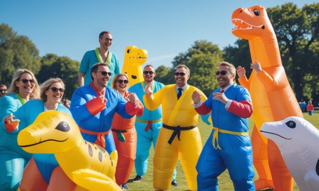 Sjove og kreative idéer med oppustelige kostumer til aktiviteter