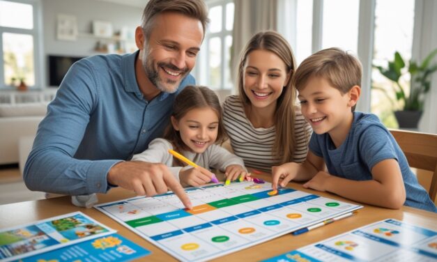 Planlæg sjove familieaktiviteter i den rigtige uge