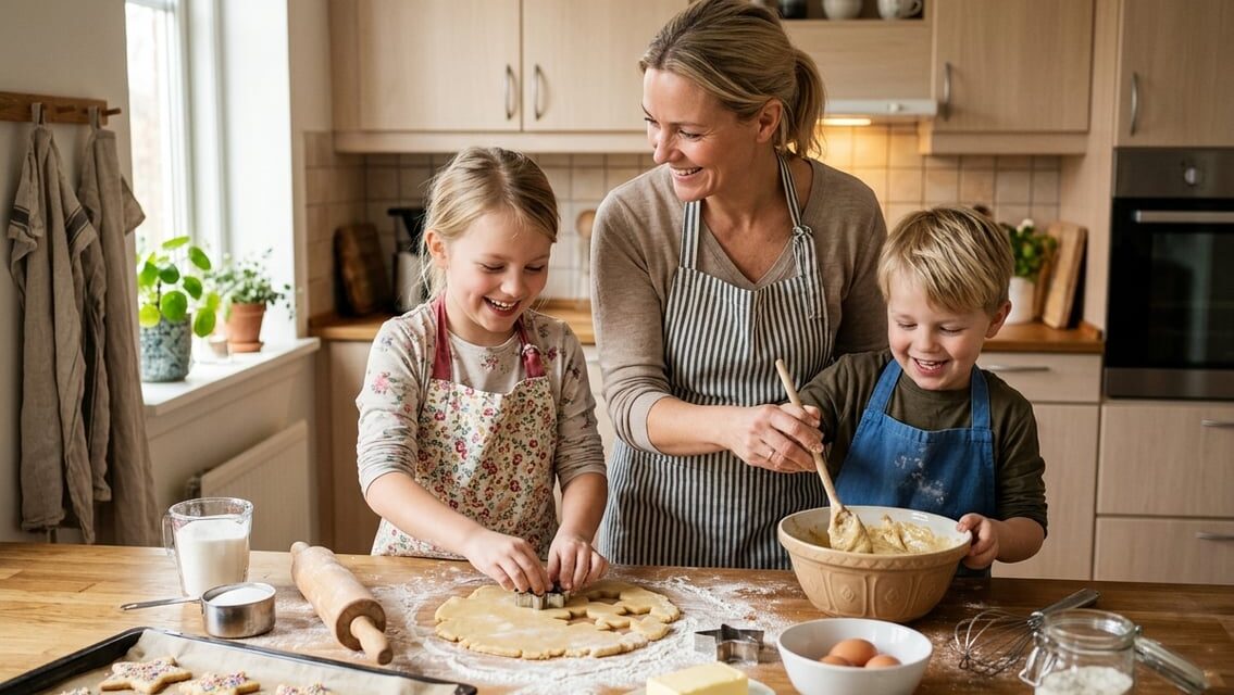 Bage med børn – hyggelige projekter hele familien kan være med til