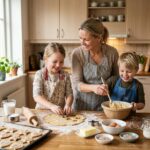 Bage med børn hyggelige projekter hele familien kan være med til