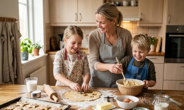 Bage med børn – hyggelige projekter hele familien kan være med til