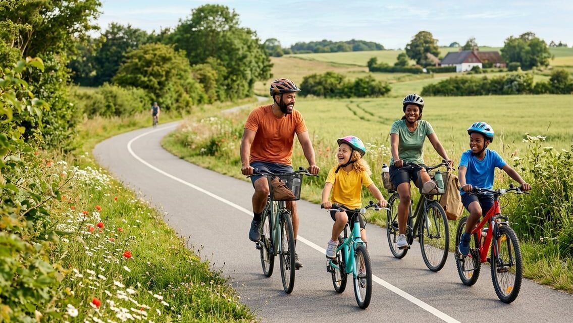 Cykeltur med familien – idéer til en god fælles tur