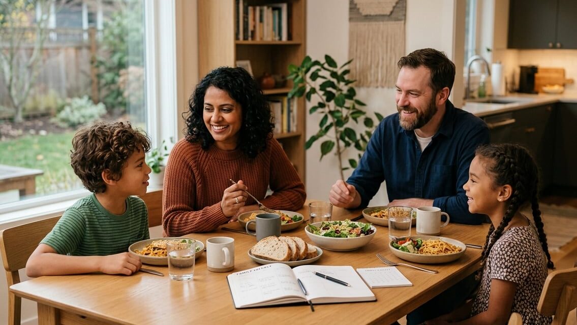 En fast ugentlig stund kan gøre familielivet lettere