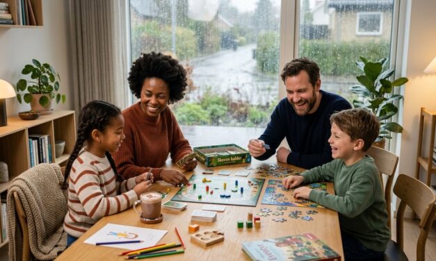 Familieaktiviteter i regnvejr – hvad kan I lave sammen?