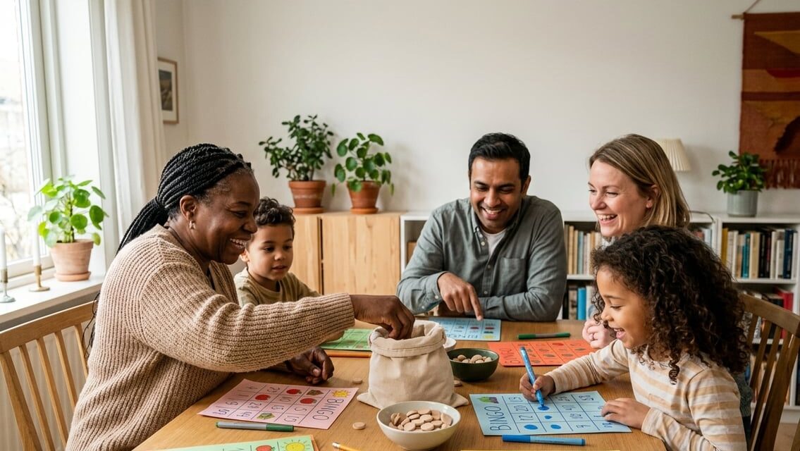 Familiebingo – sådan laver I jeres eget bingospil