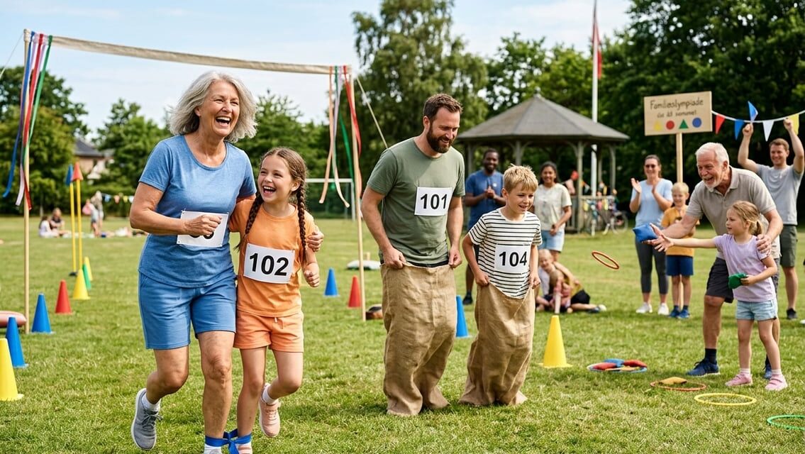 Familieolympiade – sjove discipliner børn og voksne kan dyste i