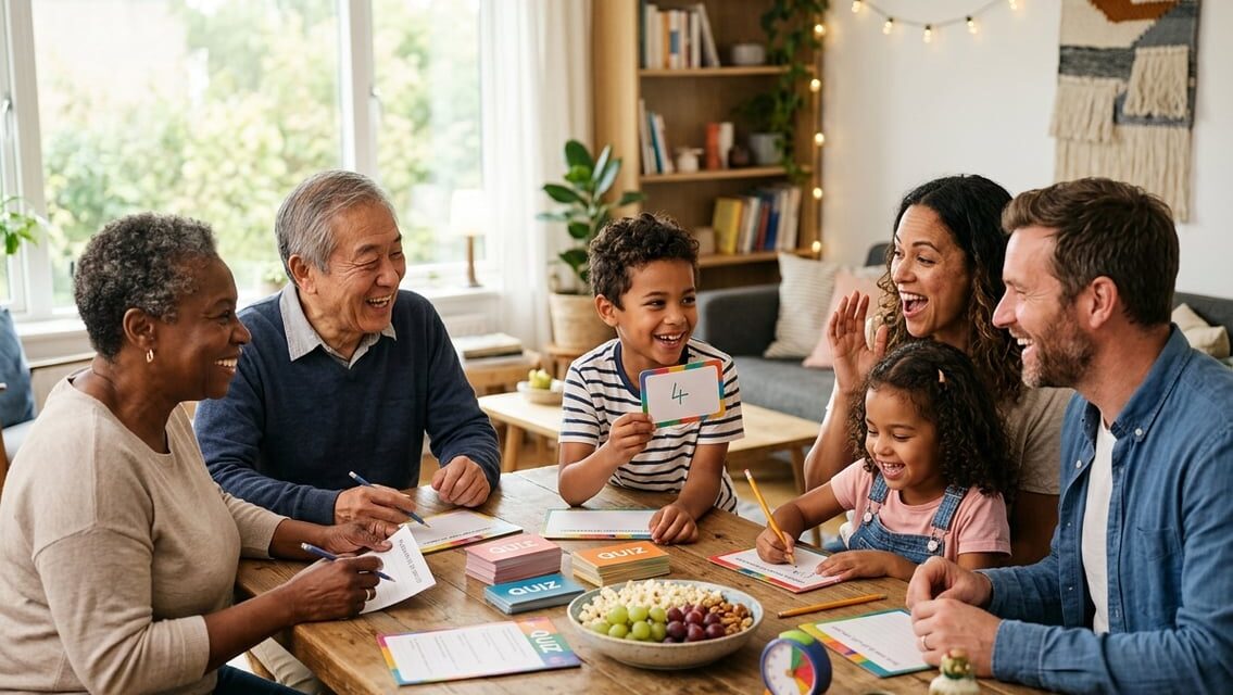 Familiequiz – sådan laver I en sjov quiz for børn og voksne