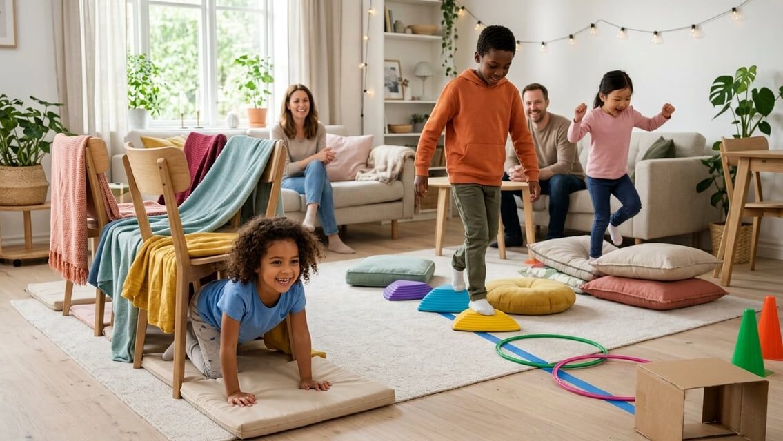 Forhindringsbane hjemme – lav en sjov bane for hele familien