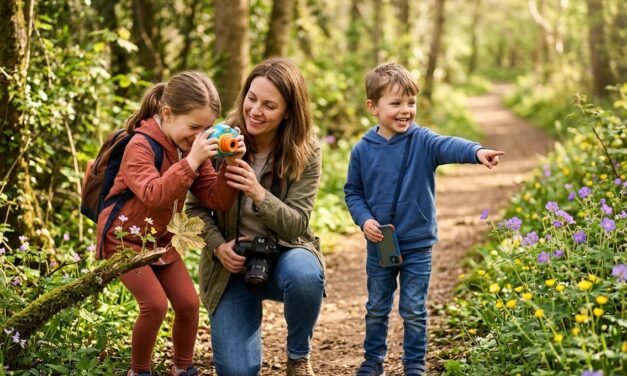 Fototur med børn – gør familiens gåtur til en kreativ aktivitet