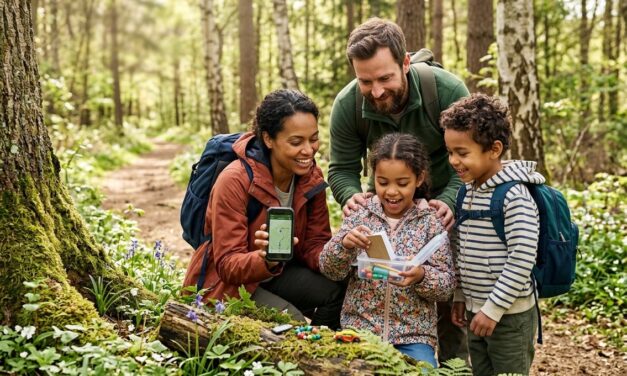 Geocaching med børn – sådan kommer hele familien i gang
