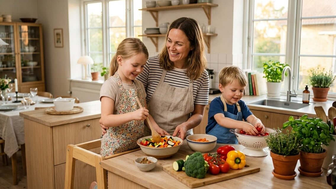 Madlavning med børn – gør aftensmaden til en familieaktivitet