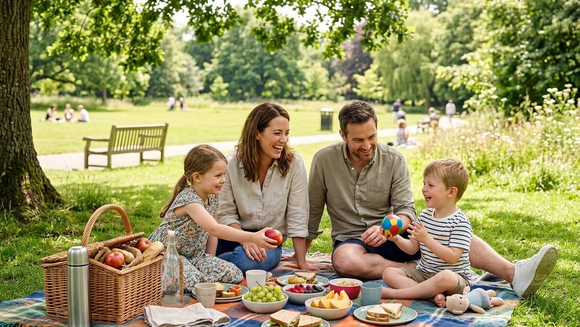 Picnic med børn – sådan planlægger I en hyggelig familietur