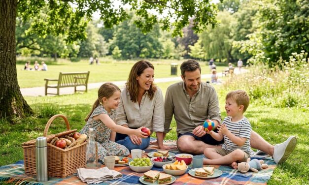 Picnic med børn – sådan planlægger I en hyggelig familietur