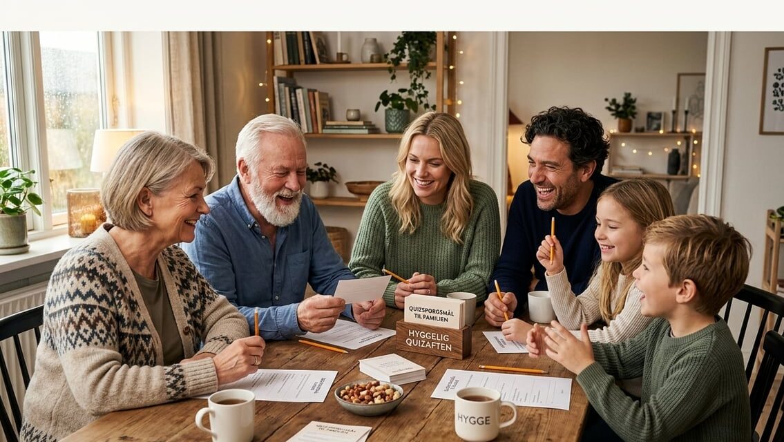 Quizspørgsmål til familien – idéer til en hyggelig quizaften
